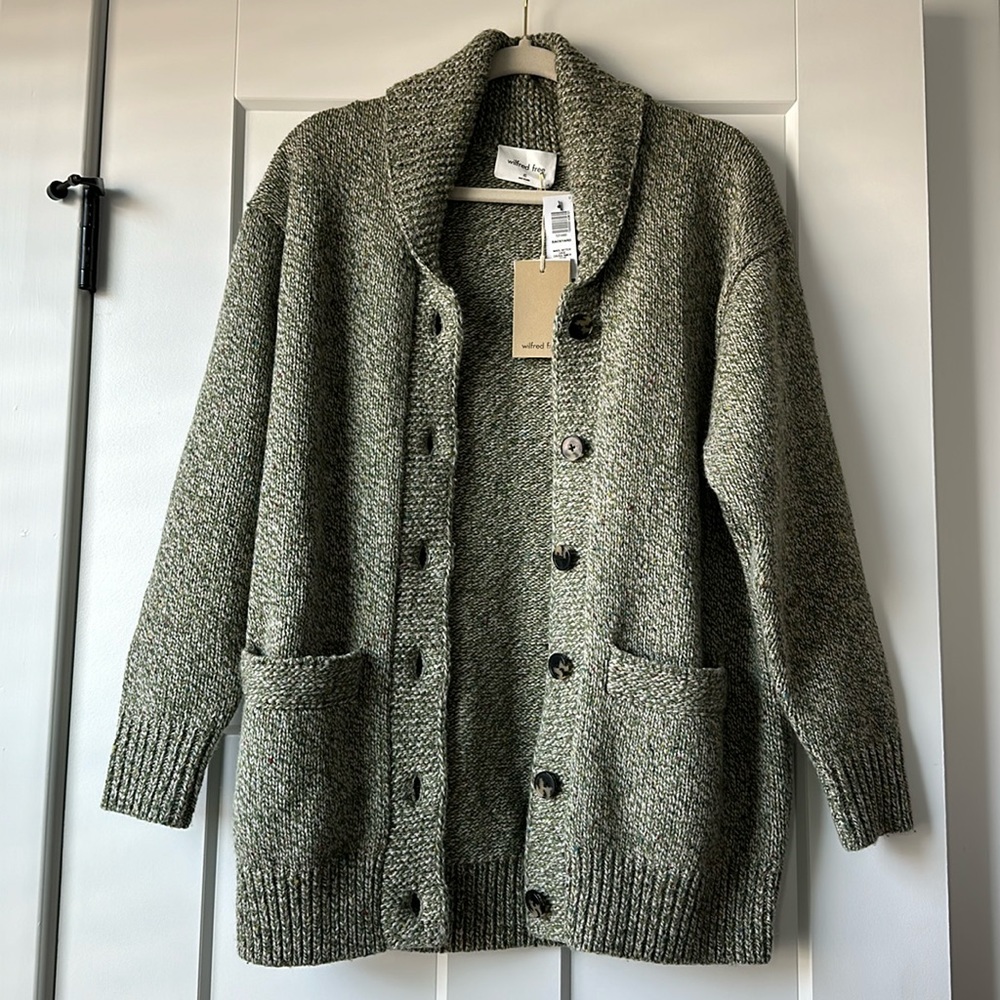 Aritzia Wilfred Backyard Cardigan NWT